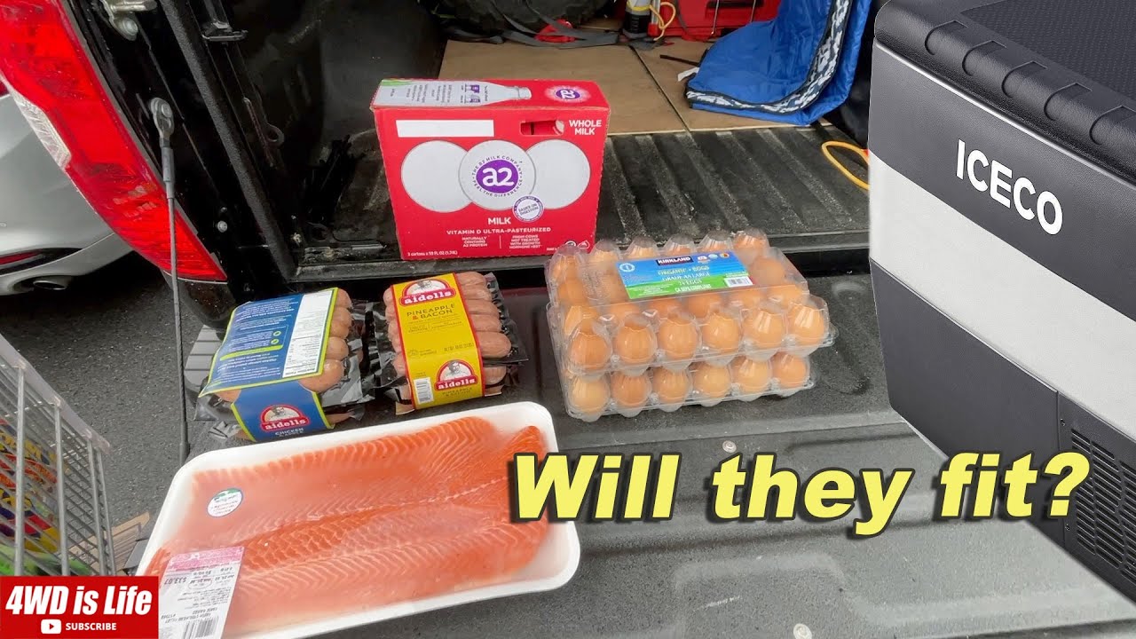 ICECO JP50 Fridge - How much can it hold?