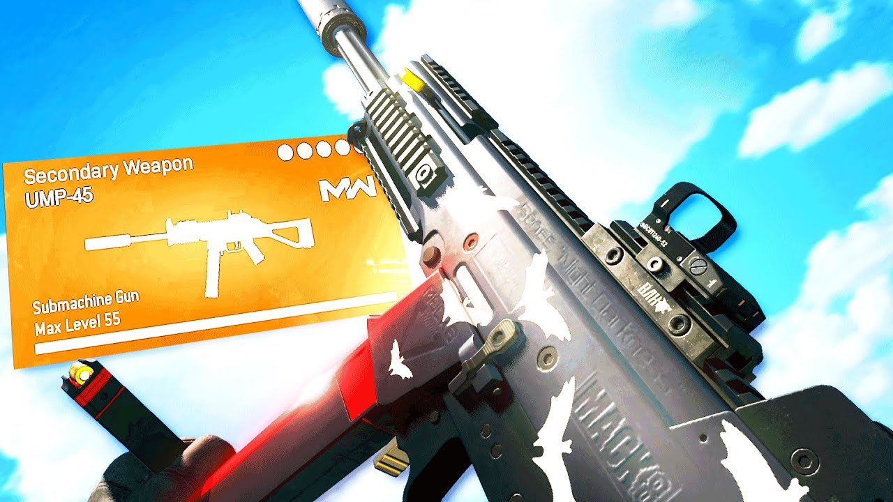 Nobody told me the UMP 45 was this good in Warzone..