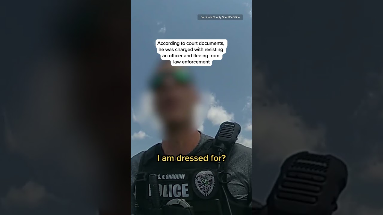 #Florida #cop charged for fleeing traffic stop