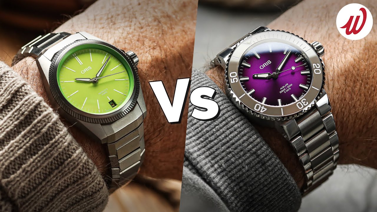 Самые противоречивые часы Oris? — ProPilot X Kermit против Aquis Hölstein Edition