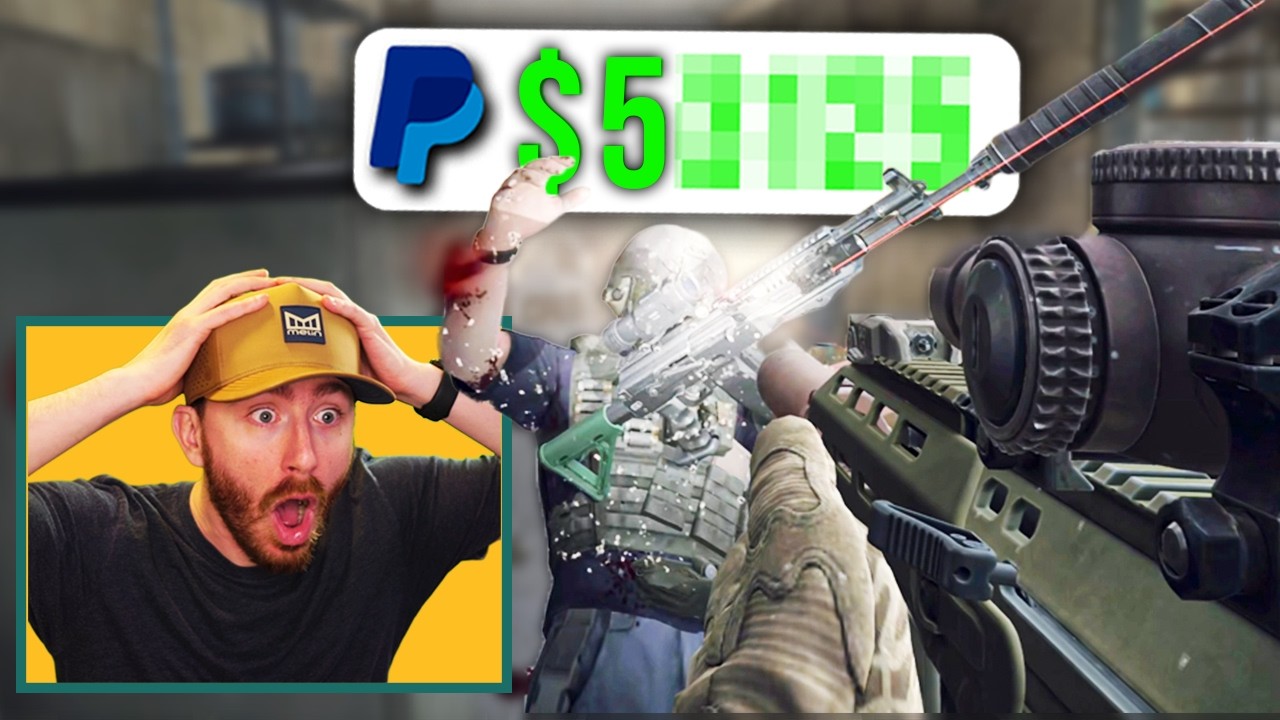 1 убийство = 5 долларов США (задание в игре Escape From Tarkov)