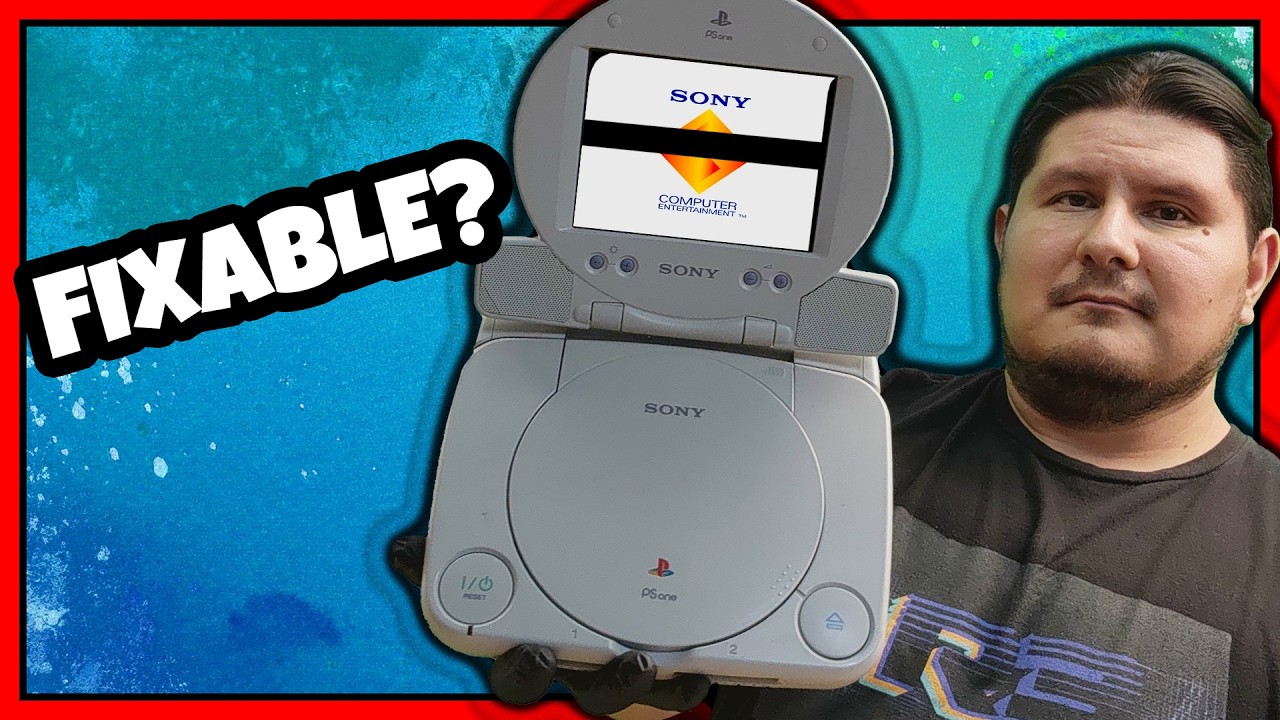 Fixing a Mysterious PS1 LCD Screen Double Image Problem!