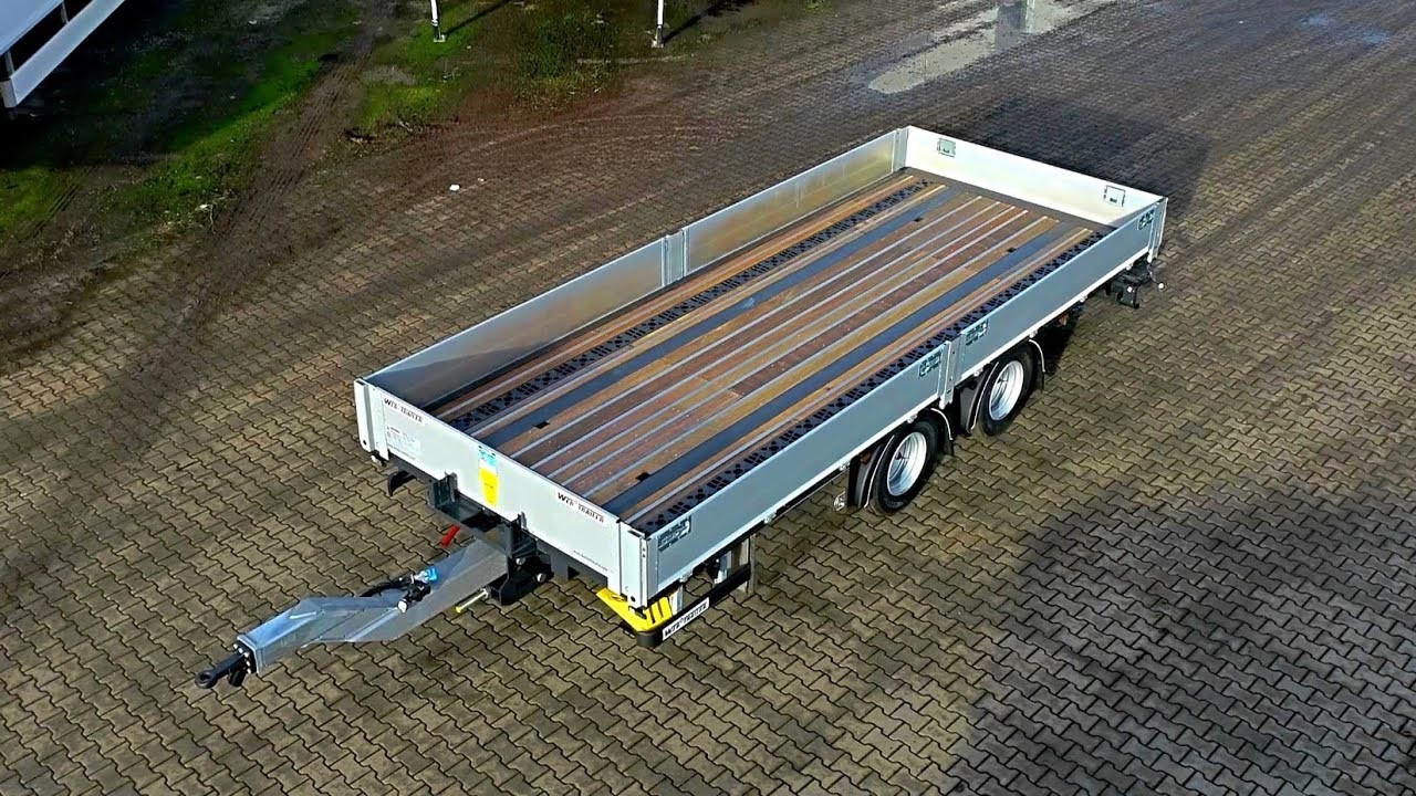 WEB TRAILER Zentralachsanhänger