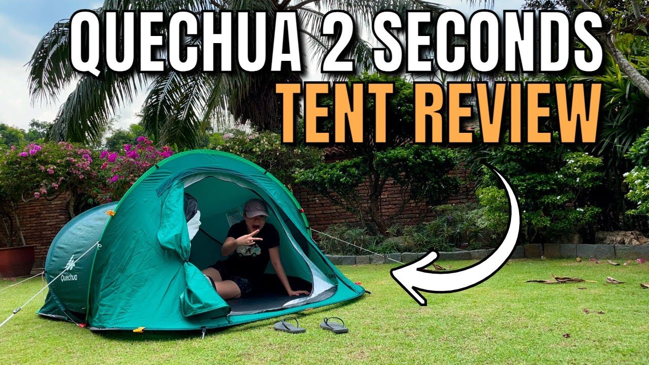 Quechua 2 Seconds Pop Up Tent (TESTS & REVIEW!)