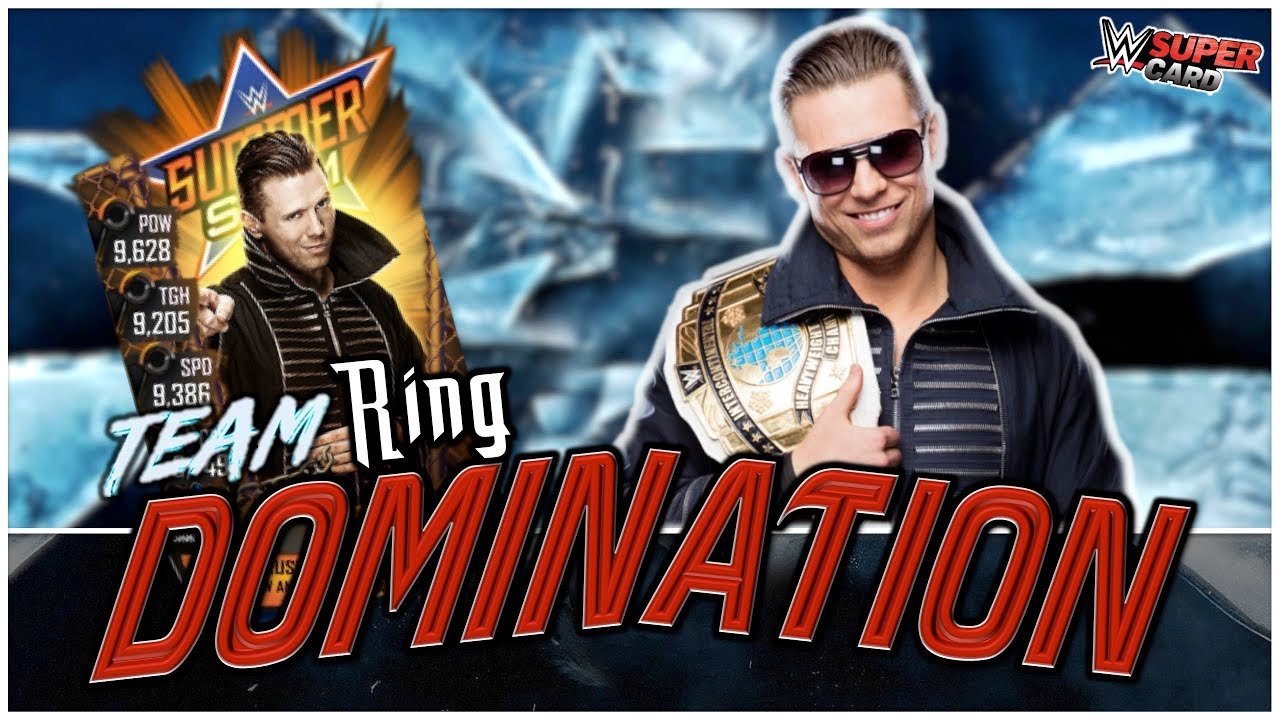 Team BLD Fighting for The Miz ! Team Ring Domination | WWE SuperCard