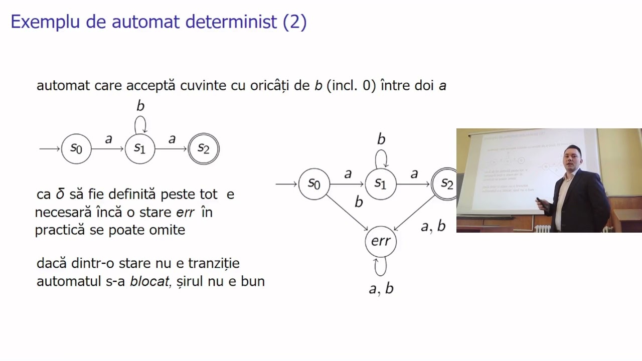 Despre Automate finite deterministe (DFA)