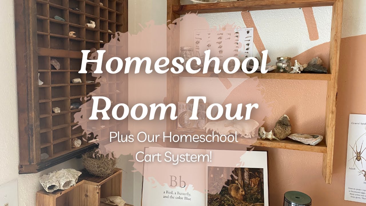 '24-'25 Homeschool Room Tour! #homeschoolroom #charlottemasonhomeschool