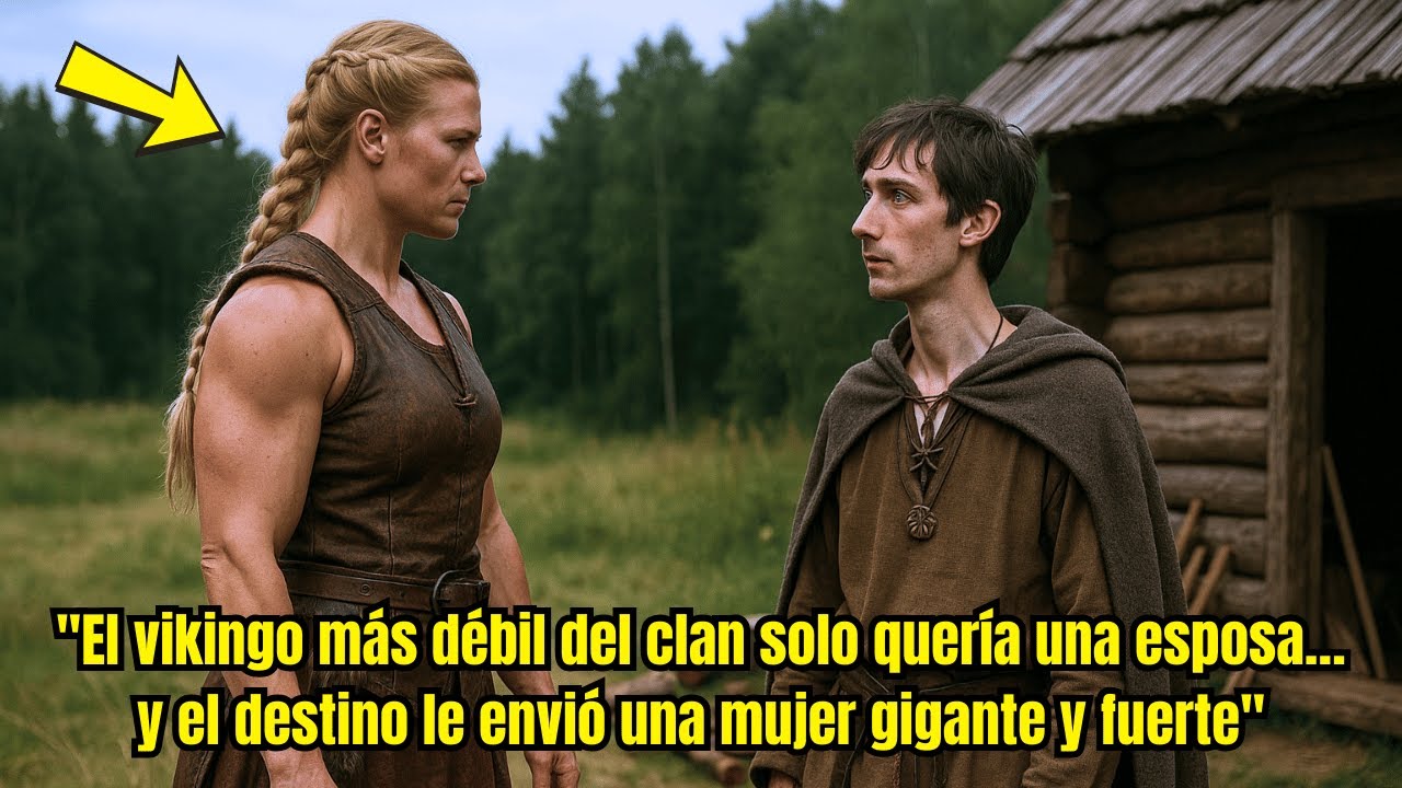 El vikingo más débil del clan solo quería una esposa y el destino le envió una mujer gigante