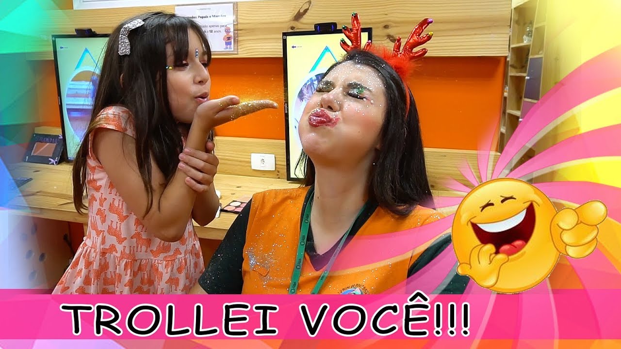 A Vingança da Trollagem com Os Taualegres  - Sarinha e Vini
