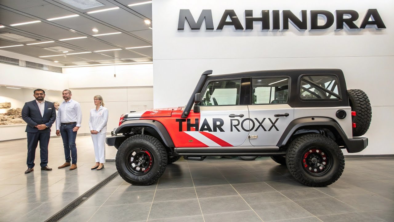 2026 Mahindra Thar ROXX The Ultimate Off-Road Monster! New Design, 4x4 Power & Convertible Magic!