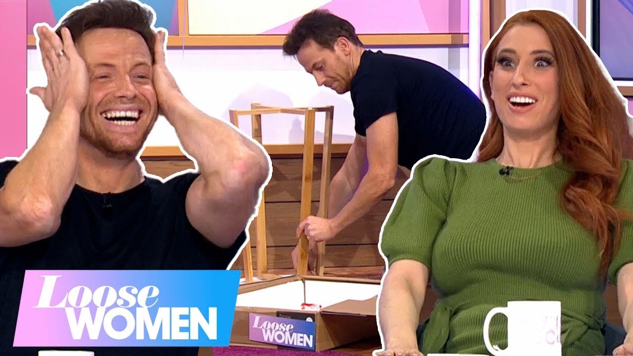 Joe Accidentally Lets A Wedding Secret Slip After DIY Challenge With Stacey | Loose Women