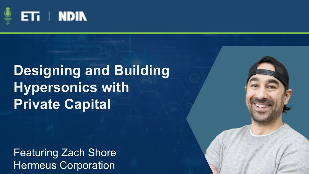 Designing and Building Hypersonics with Private Capital
