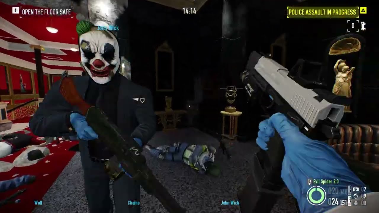 payday 2 #10 | evil spider 2.0 gameplay