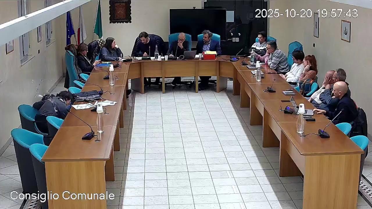 Seduta Consigliare - 20/10/2025