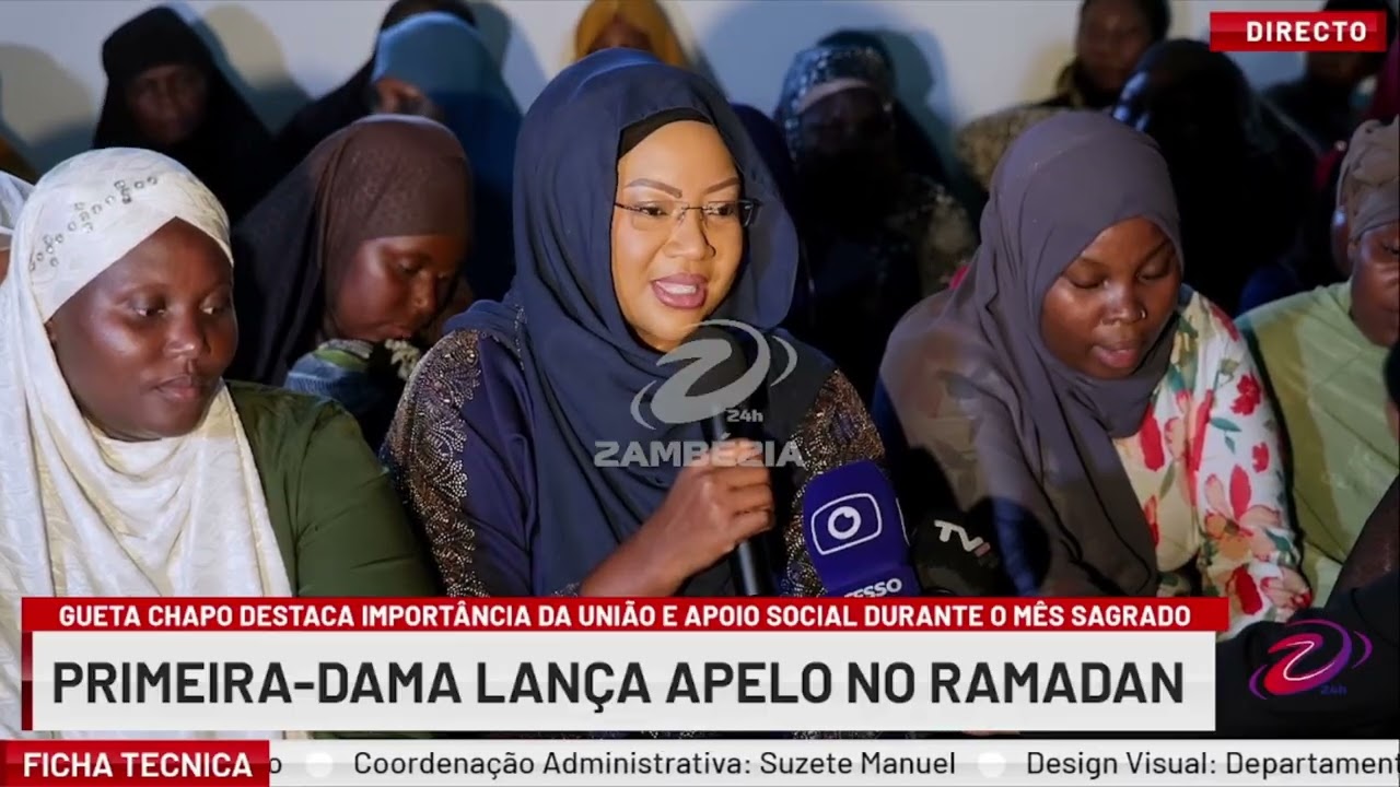 GUETA CHAPO DESTACA IMPORTÂNCIA DA UNIÃO E APOIO SOCIAL DURANTE O MÊS SAGRADO  | TV Zambézia 24h
