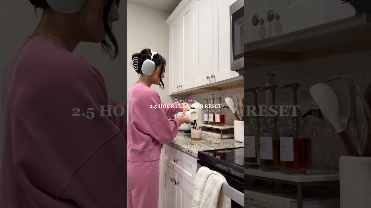 extended sunday reset #cleaningmotivation #cleaningroutine #cleaningvlog #asmrcleaning #cleantok