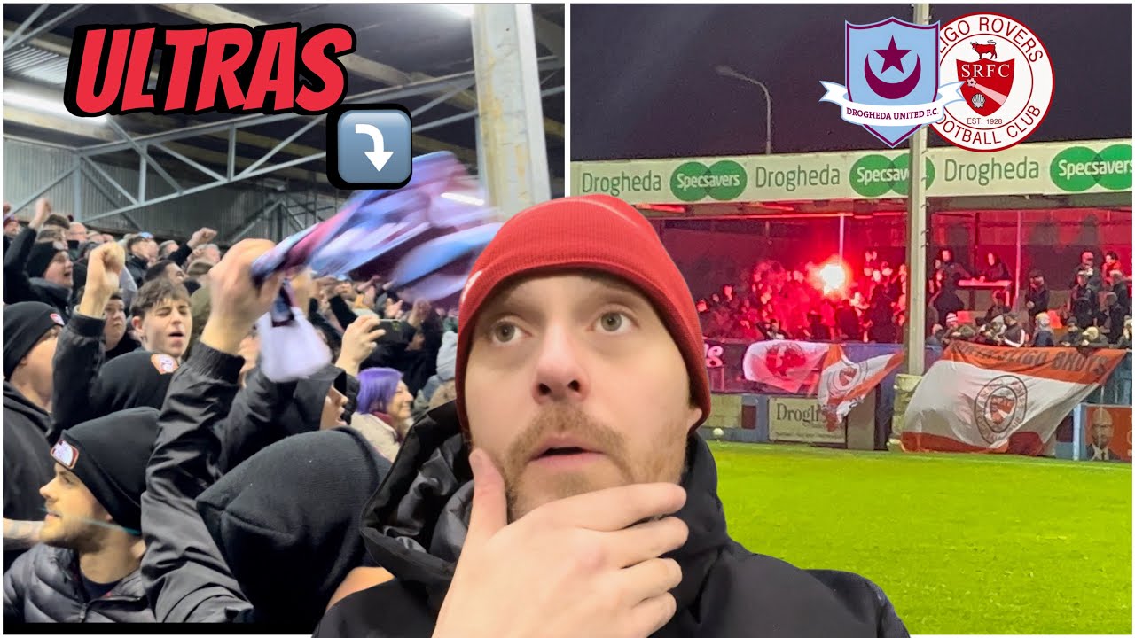 INSANE ATMOSPHERE as DROGHEDA UNITED Put 3 Past SLIGO ROVERS 🤯