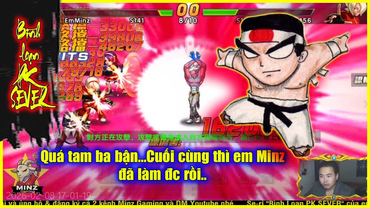 ღ KOF98UMOL ★ 【Комментарий】 Третья попытка оказалась удачной... Наконец-то Минз это сделала! 💥