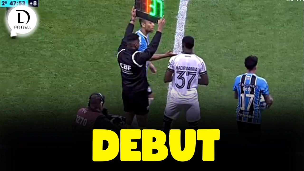 Asi fue el DEBUT de JOSE KADIR con BOTAFOGO | vs Gremio ● Brasileirao🇧🇷