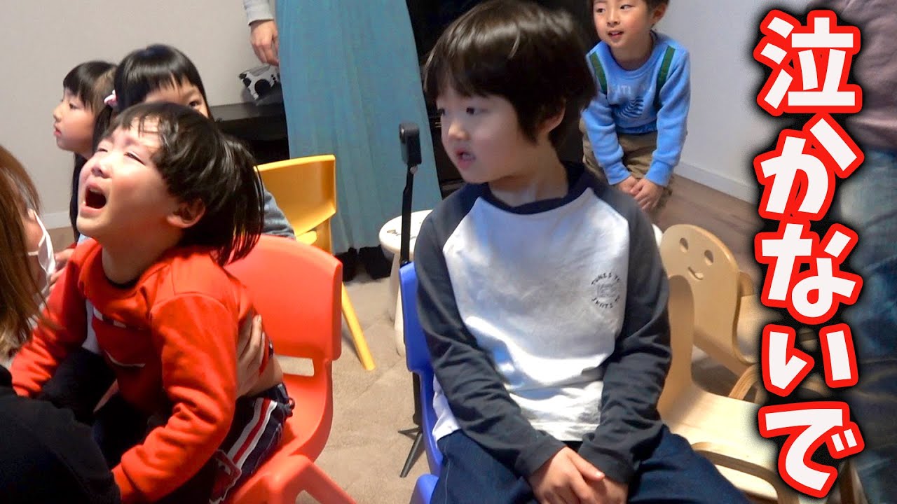 【対決】全力椅子取りゲームやったら事件が・・・【コラボでチャレンジ】Musical Chairs Challenge 家族Vlog