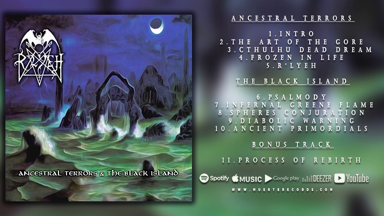 R'lyeh - Ancestral Terrors & The Black Island (Full Album)