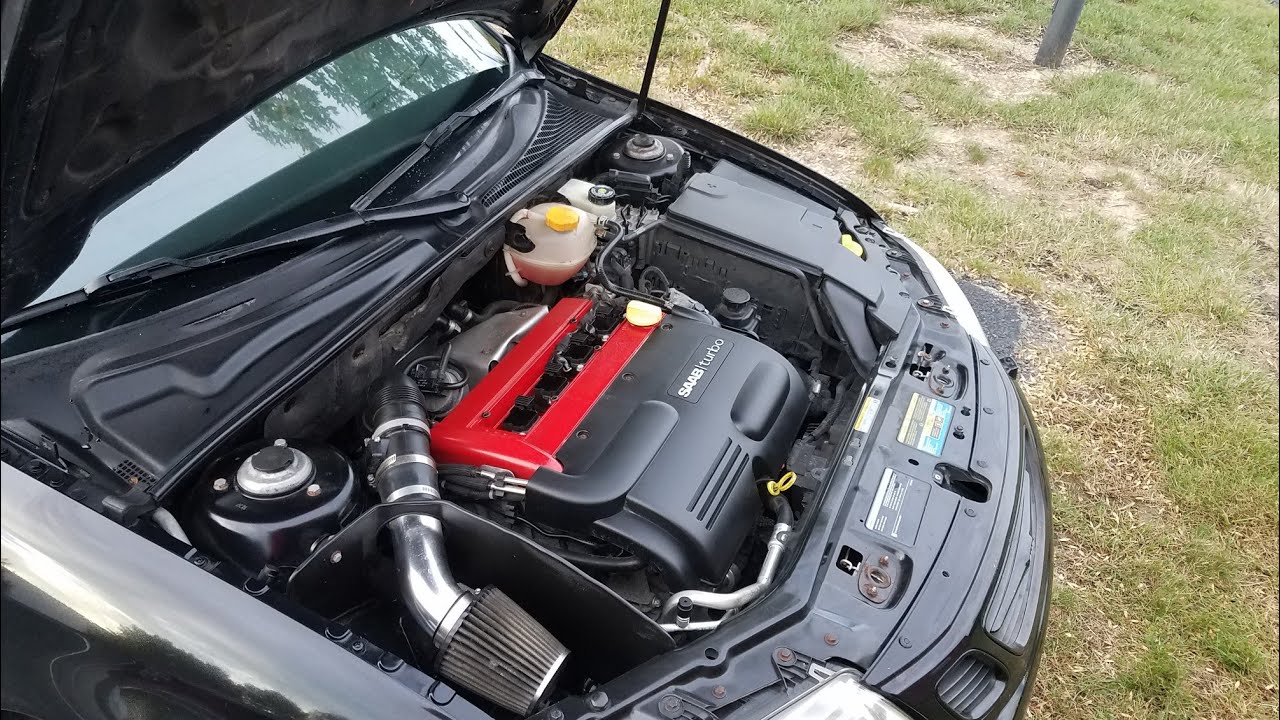 Saab 9-3 Valve Cover Upgrade!!