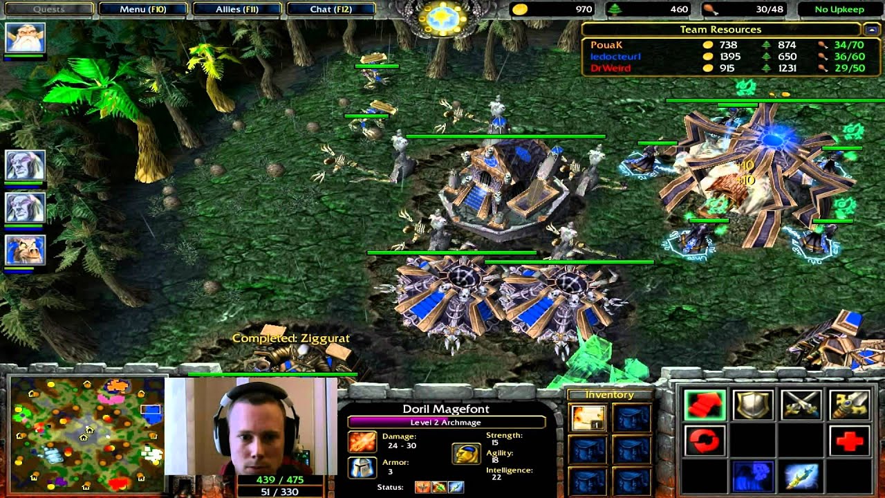Warcraft 3 - 4v4 RT 137