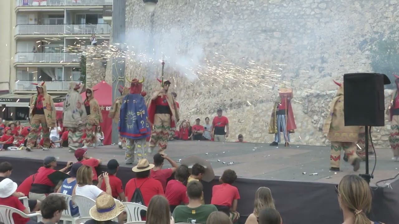 Versos de la Colla Jove del Ball de Diables infantil, per Santa Tecla 2025