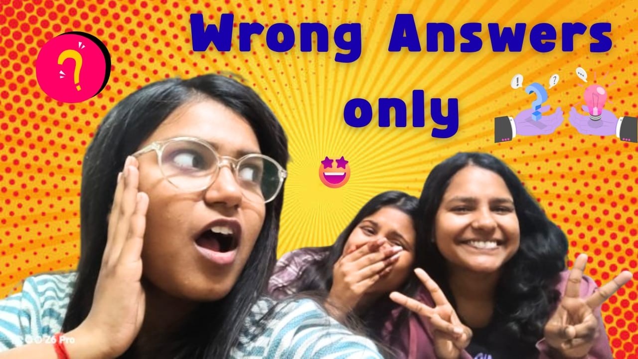 Wrong Answers only with my siblings | @teyaskitchen | #challenge #game #explore #funny
