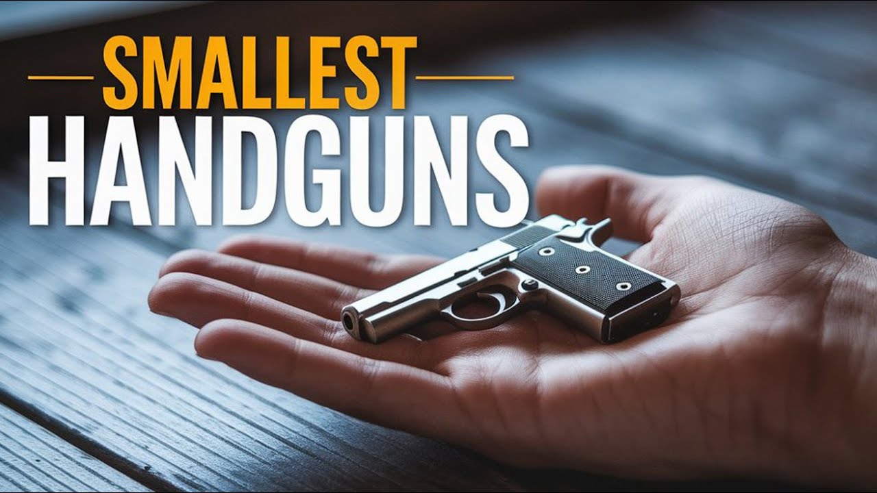 Top 10 Smallest Handguns for Concealed Carry in 2025 - Liberty Firearm