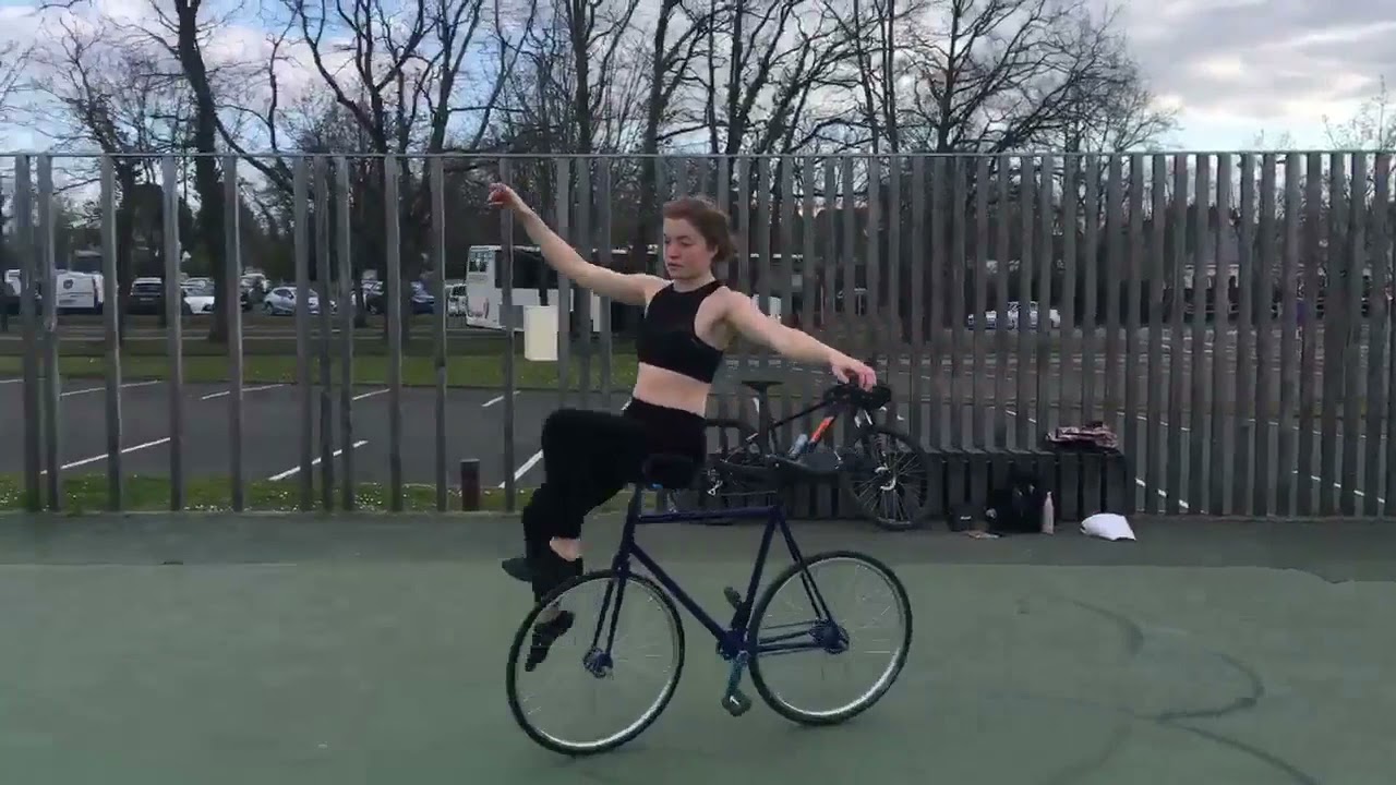 Fleuriane Cornet, vélo acrobatique