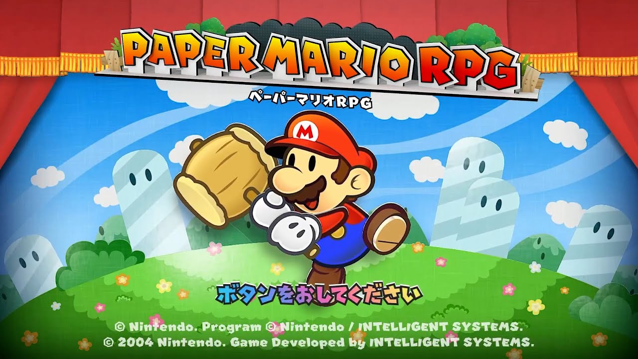 #01 マリオが紙の世界を冒険するゲーム【ペーパーマリオRPG】