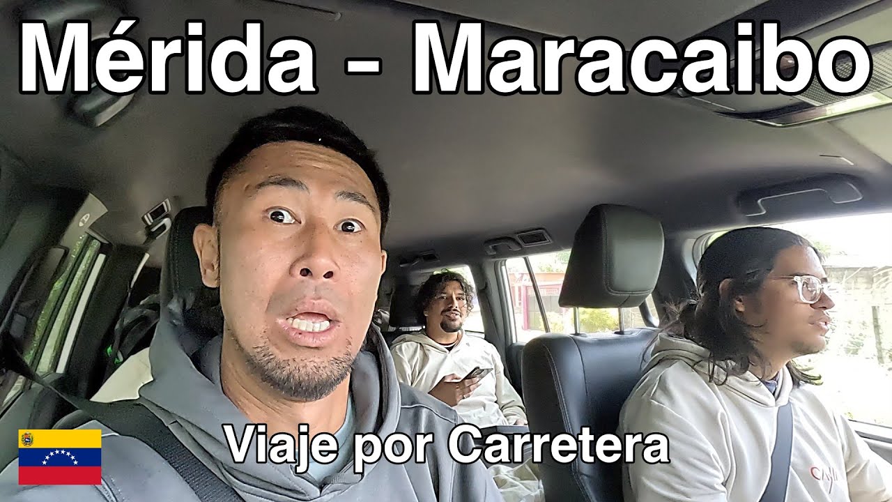 Así viajamos por Carretera desde Mérida a Maracaibo Venezuela | ベネズエラのメリダからマラカイボへの車旅