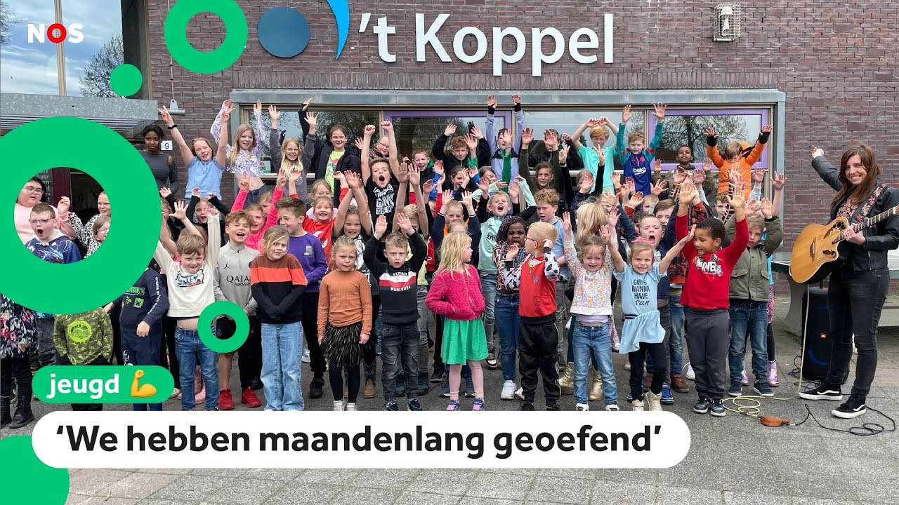 School oefent lied voor de koning, maar optreden gaat niet door