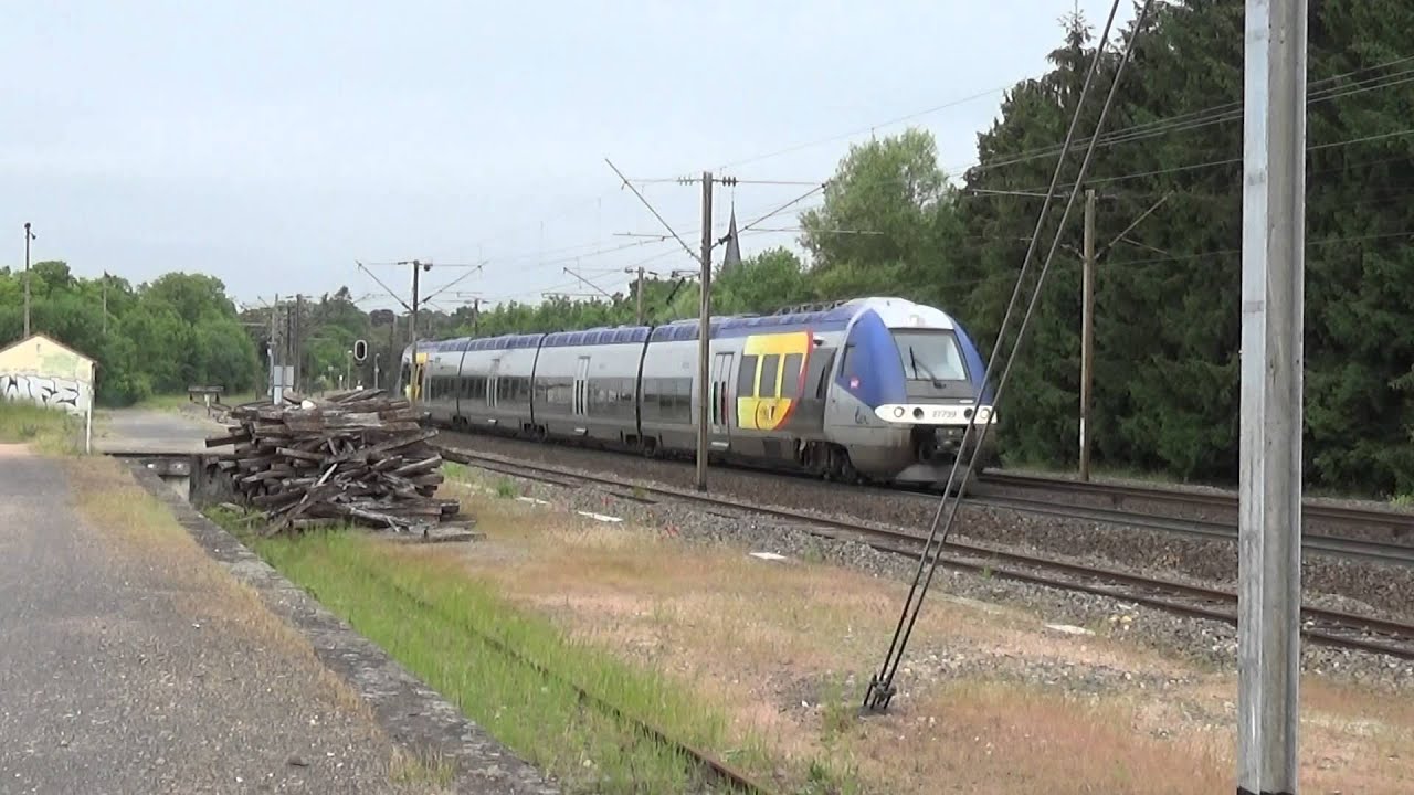 [HD] passage d'un agc z 27500 en direction de forbach.