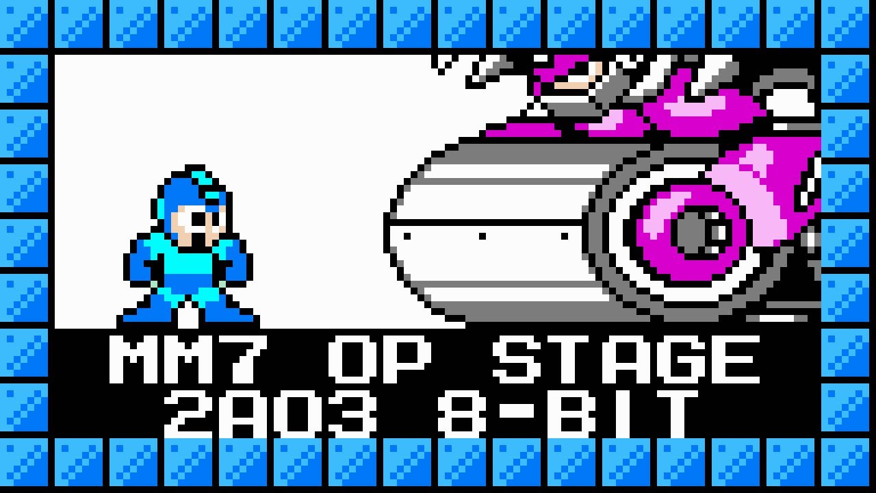 [Mega Man 7] Intro Stage (2A03 8-Bit)