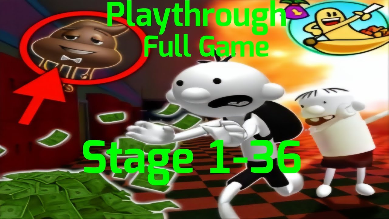 Прохождение игры Ditch School To Get Rich Adventure Obby! Этапы 1-36.