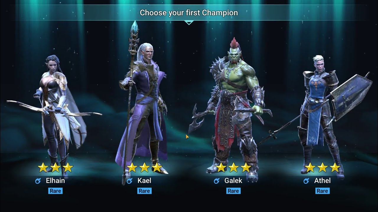 [*/\*] RAID: Shadow Legends - Android gameplay - Story Mode - Chapter 1. Kaerok Castle-Stages 1 to 2
