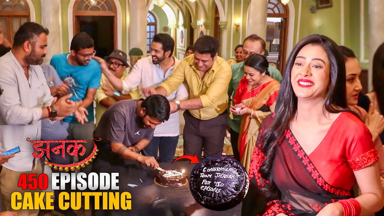 UNCUT - Jhanak 450th Episode Complete Sweet Celebration with Cake Cutting