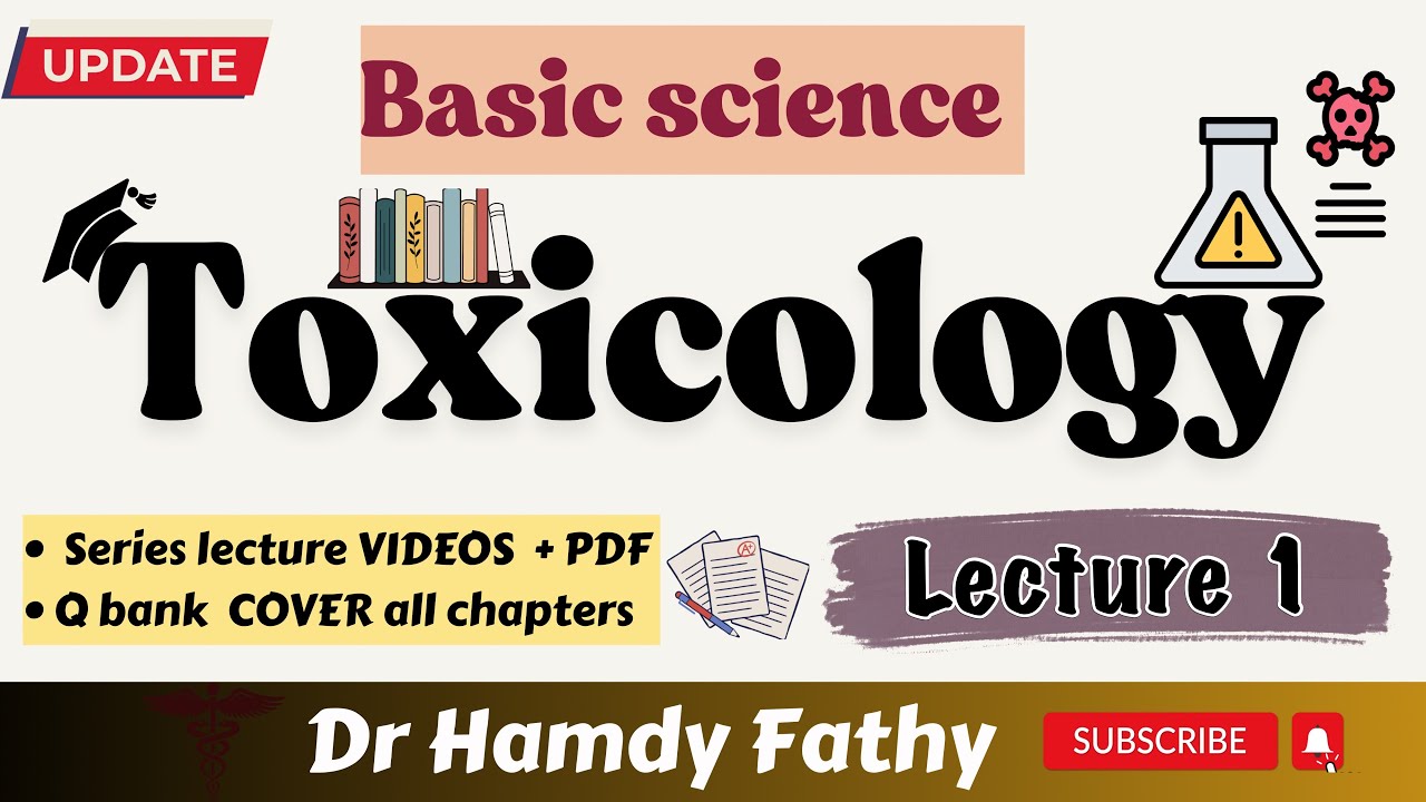toxicology | lect  1 | Dr Hamdy  المحاضره الاولي توكسو د حمدي