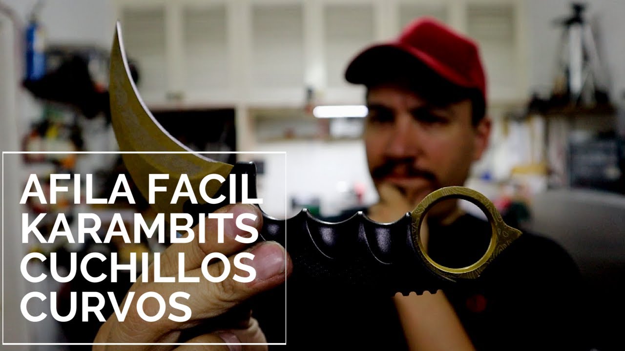 Como Afilar  FACIL ✅ un Karambit