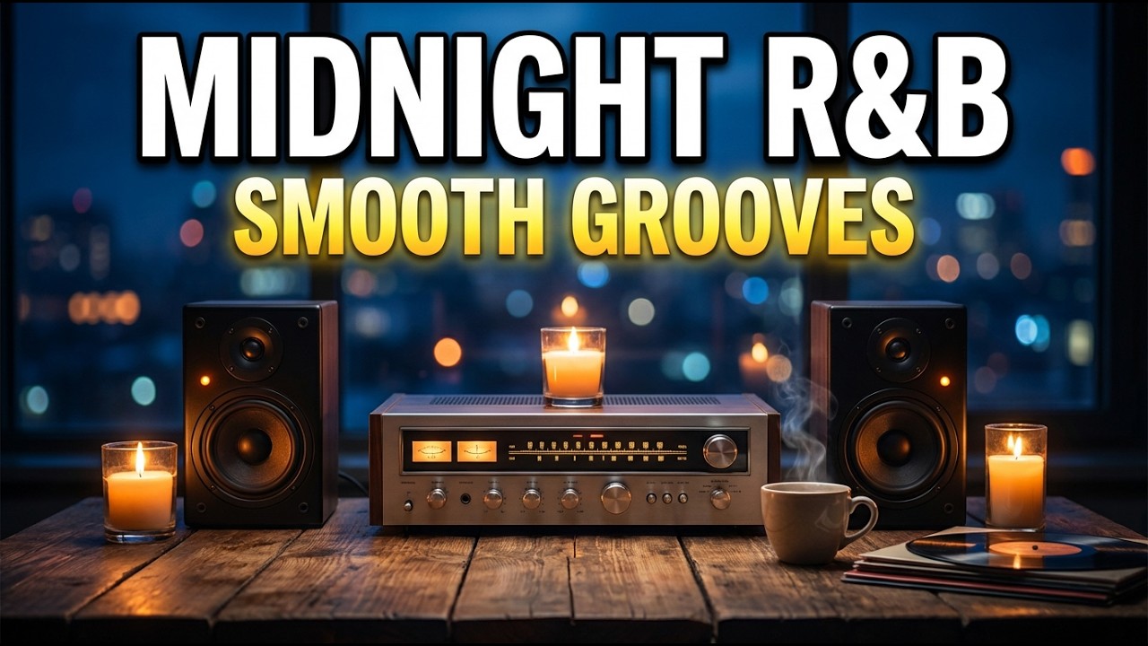 Night Productivity Boost 🌃 R&B Beats During a Midnight City Drive for Deep Focus 🚗🎧