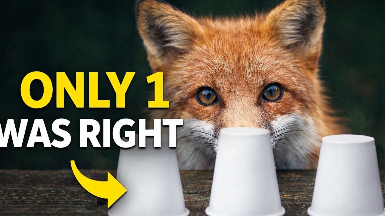Can You Beat This Clever Fox Puzzle? 😳#animals#fox#puzzle 