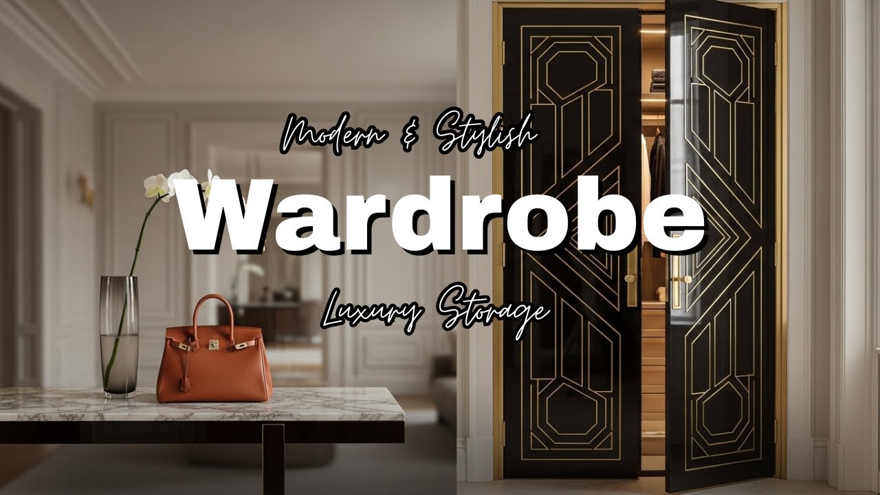 100 Modern & Stylish Wardrobe Design Ideas  | Luxury Storage Trends