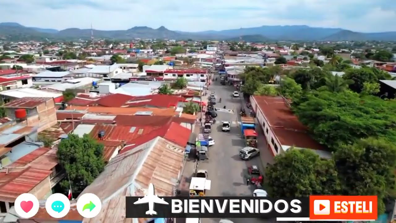 ESTELI, NICARAGUA - VISTA AEREA
