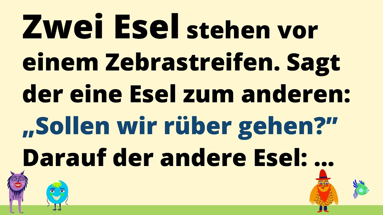 💥7 Witze des Tages | für eine gute Stimmung 