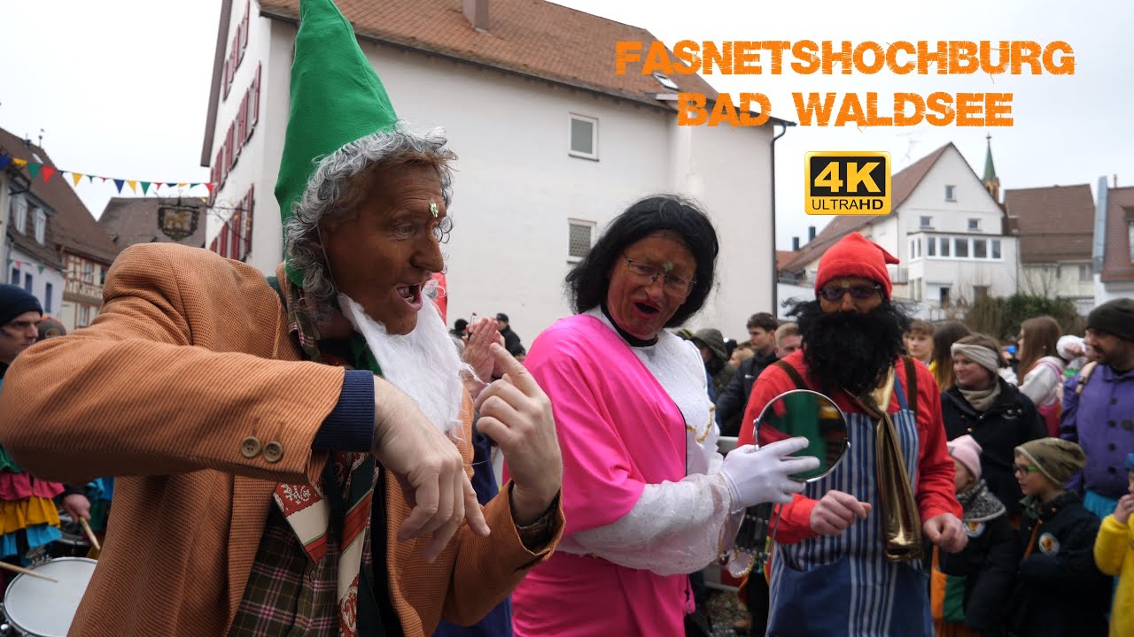 Fasnet, Umzug in Bad Waldsee Teil 1