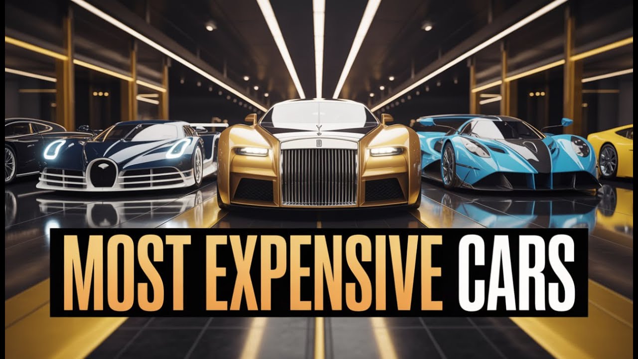 Top 10 Most Expensive Cars in the World ($23 Million Hypercars)