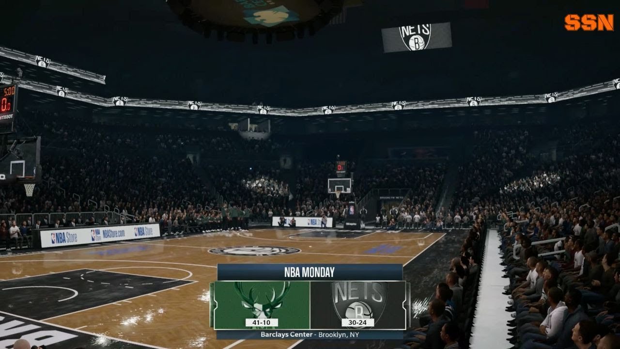 NBA Live 19- Milwaukee Bucks (41-10) vs Brooklyn Nets (30-24)