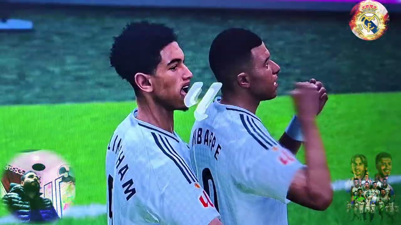 هلا مدريد💥(مباراه كلها جنووووون)  الريال 💥 أتلتيكو مدريد -(2/1 ) عشاق ريال مدريد يحضرون ❤️‍🔥❤️‍🔥